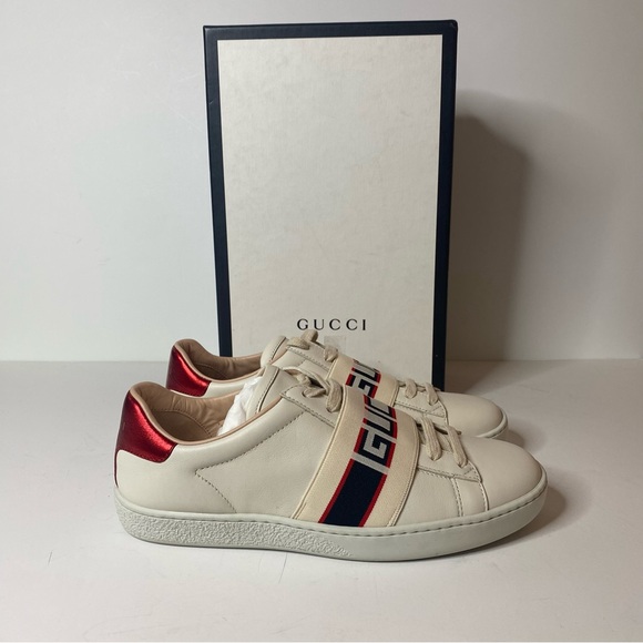 Gucci Ace Sneakers Elastic Band 5.5 NWT - Picture 2 of 10